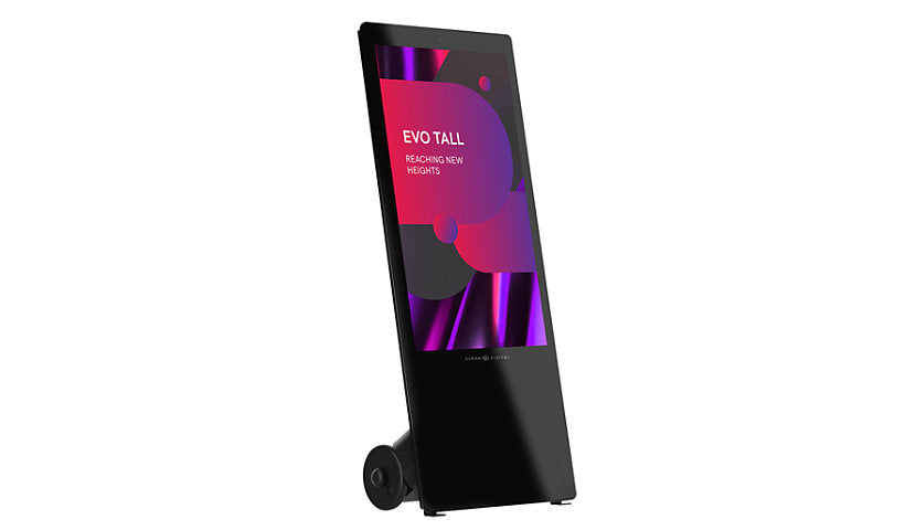 Clear Digital Evo Tall 43" Mobile Digital Signage Display