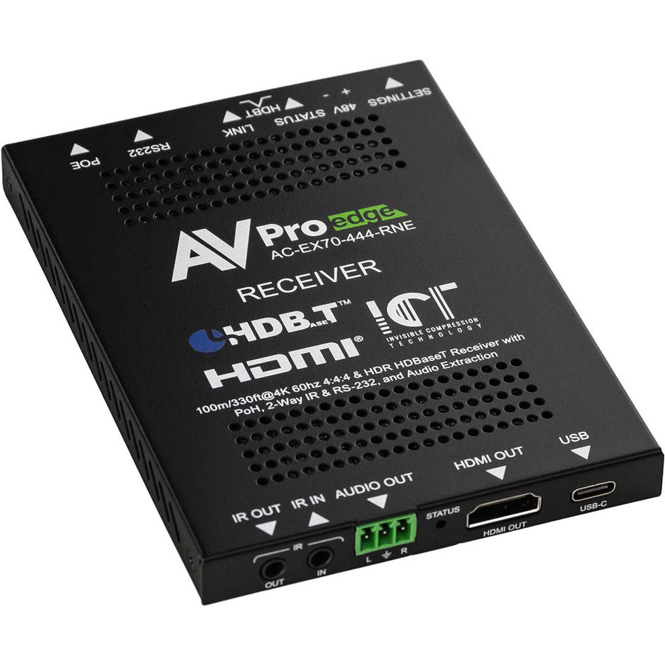 AVPro Edge AC-EX70-444-RNE-P 4K HDMI 2.0 Receiver