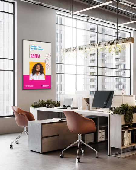 Avocor B Series 55" 4K UHD Digital Signage Display