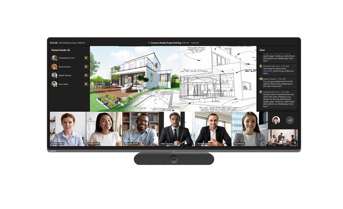 Avocor L Series 105" 5K Ultra-Wide Interactive Display