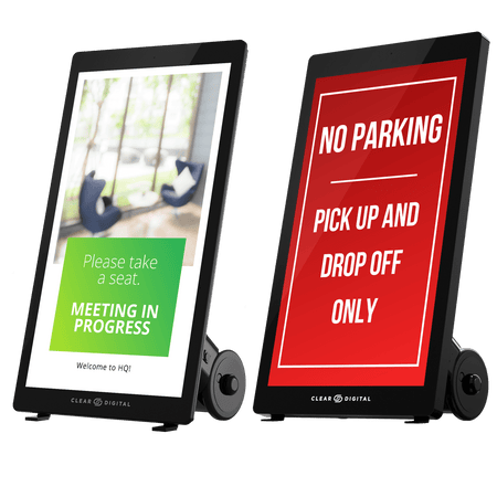 Clear Digital Evo Roll Series 43 - inch Portable Full HD Digital Signage Display - Protech Projection Systems