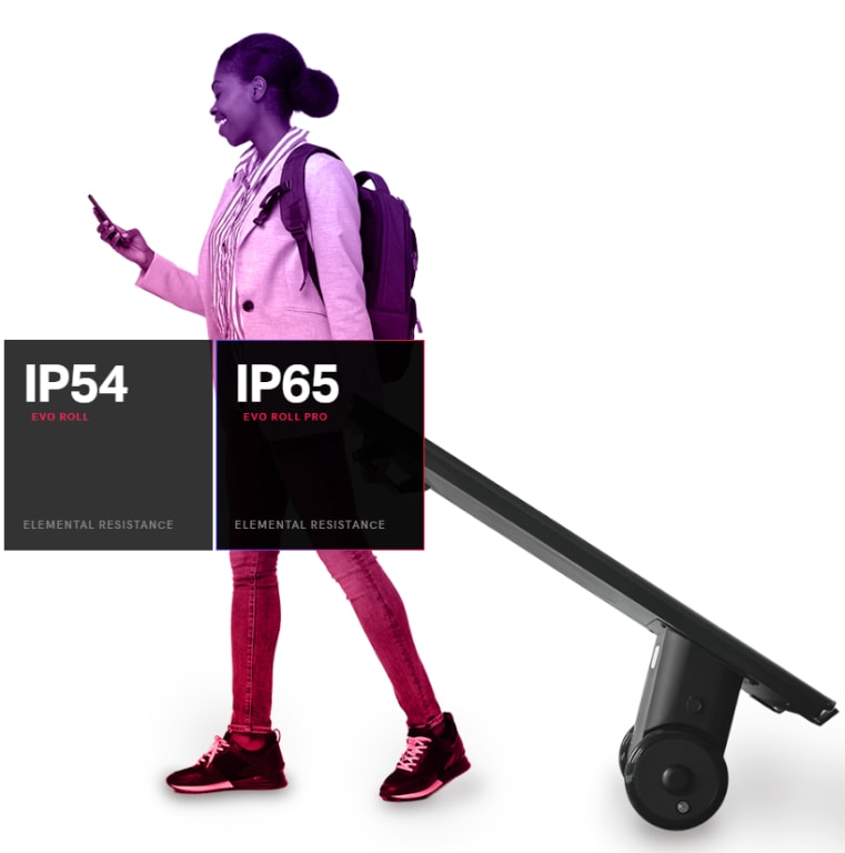 Clear Touch Evo Roll Pro 43-inch HD IP65 Digital Signage System