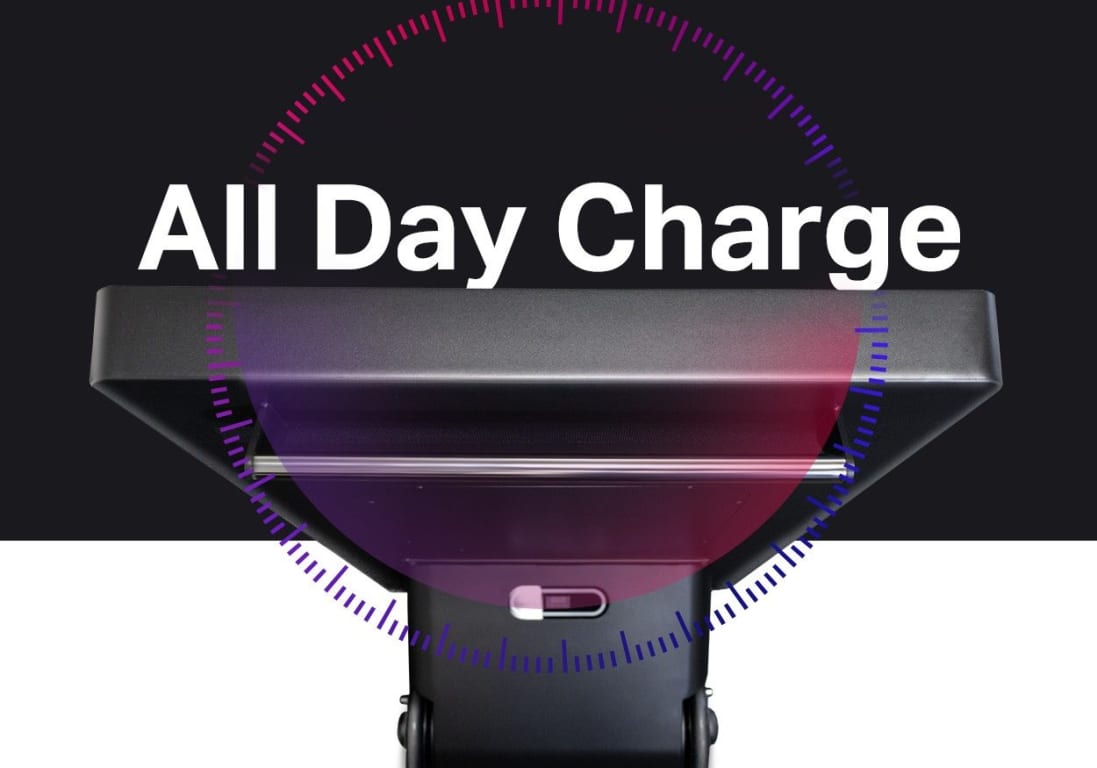 43-inch Evo Roll Pro Portable Digital Signage Display, IP65 Rated, 2000 Nits Brightness