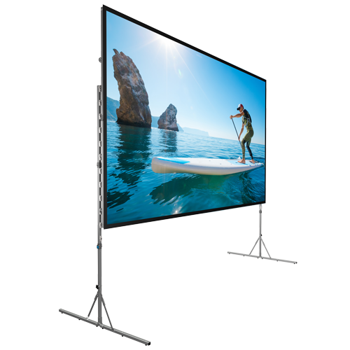 DA-LITE 88603 Fast-Fold Deluxe Screen (50.5x90.5) 103" Diagonal