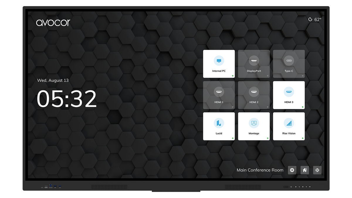 Avocor E50 Series 55" 4K UHD Interactive Collaboration Display