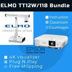 Elmo TT-12G/118 Classroom Deluxe combo  Protech Projection Systems