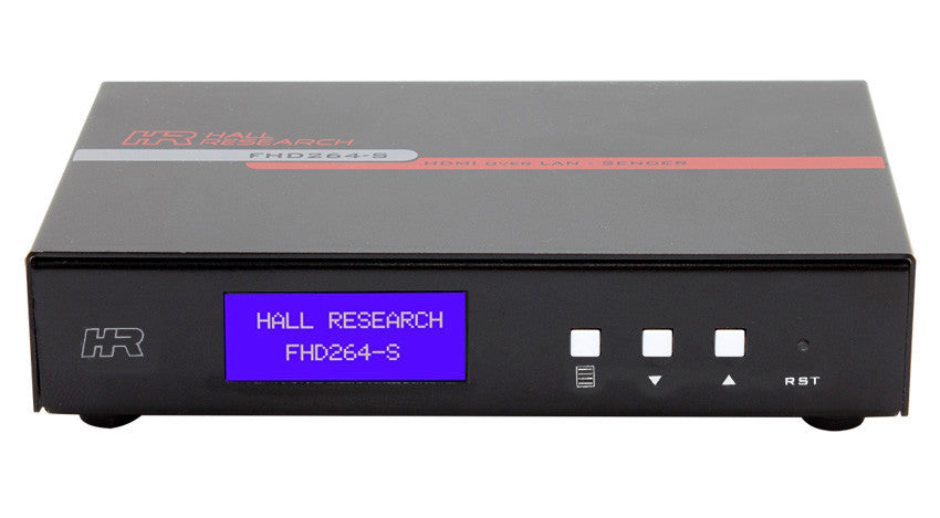 Hall Technologies FHD264-S IP Sender with Audio, RS232 over IP & IR