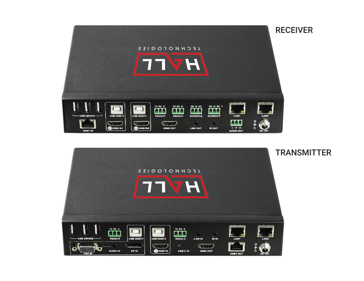 Ht Hall Encoder Hall Technologies HT-GEMINI 4K 6 Multiformat Input Extender Switch ...