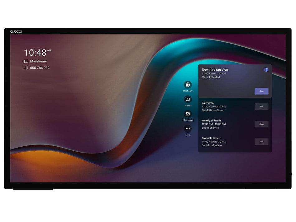 Avocor H Series 65" 75" 86" 4K UHD Interactive Display