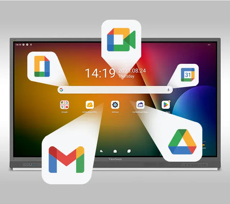 ViewSonic 65-inch Android EDLA-Certified 4K Interactive Display for Education