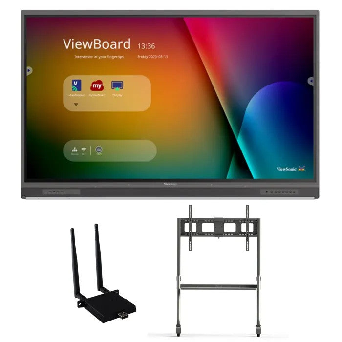 ViewSonic IFP7552-1C-E4 75" Interactive Display Bundle