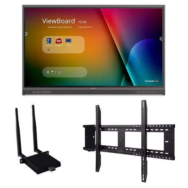 ViewSonic IFP6552-1C-E1 65" interactive flat panel bundle