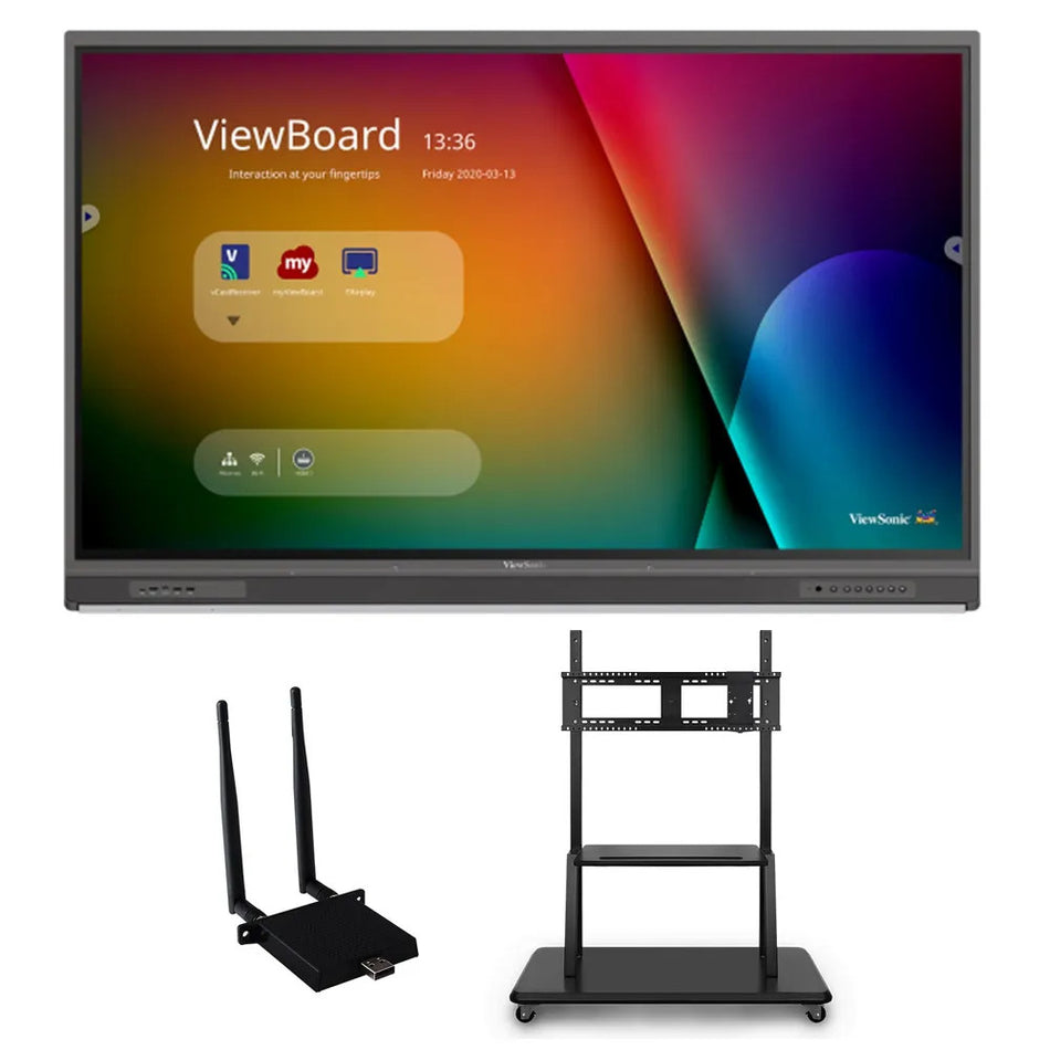 ViewSonic IFP6552-1C-E2 65" Interactive Display Bundle