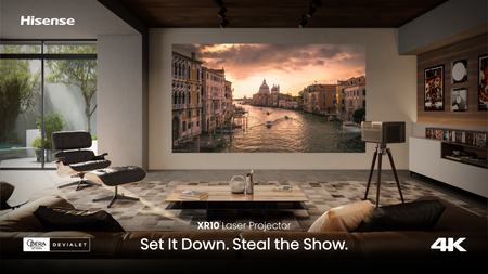 Hisense XR10 4K Triple Laser Projector with Iris and Lens Shift