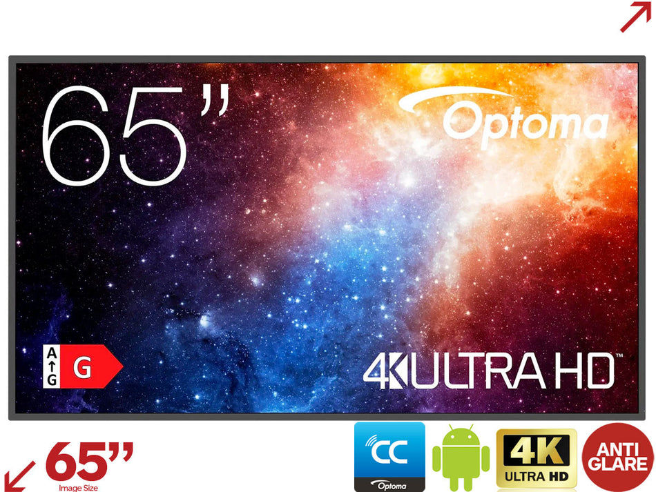 Optoma N3651K 65" 4K Display