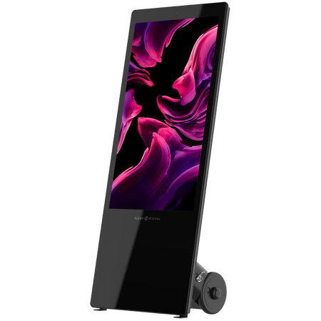 Clear Touch CDS-MBLDS-EVOT-H Evo Tall Pro Mobile Signage Display