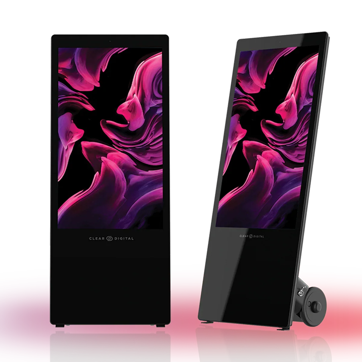 Clear Touch CDS-MBLDS-EVOT-H Evo Tall Pro Mobile Signage Display