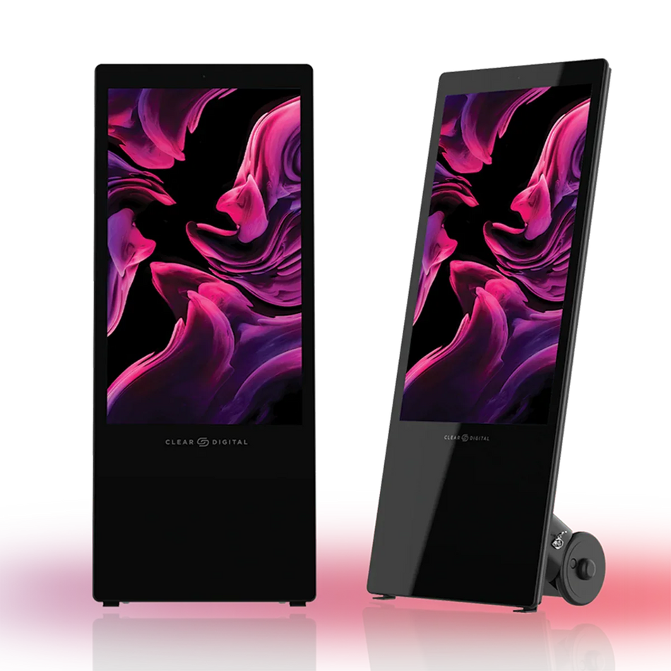 Clear Touch CDS-MBLDS-EVOT-H Evo Tall Pro Mobile Signage Display