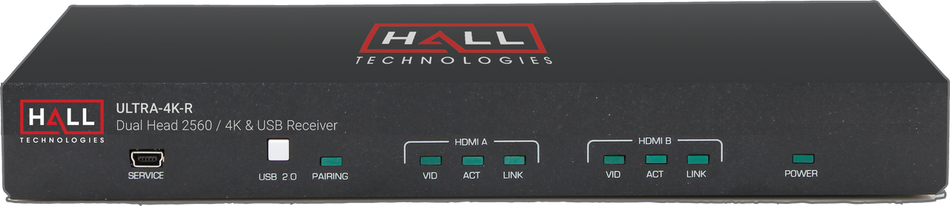 Hall Technologies ULTRA-4K-R Dual-Head HDMI Extender