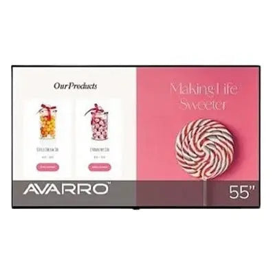 AVARRO V2-P55ES 55" Pro E Series 4K Ultra HD LED Commercial Display Avarro