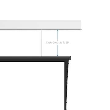 DaLite 29451 Wireline Advantage Series Electric Screen
