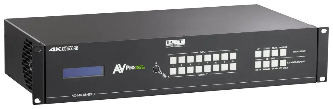 Transform Your AV Setup with AC-MX-88HDBT Matrix Switcher – Protech ...