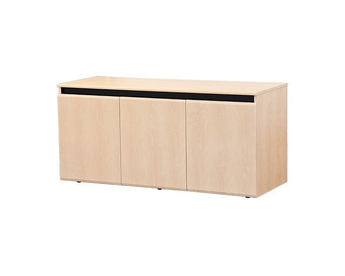 AVFI CR3000EX Executive Triple Bay AV Credenza