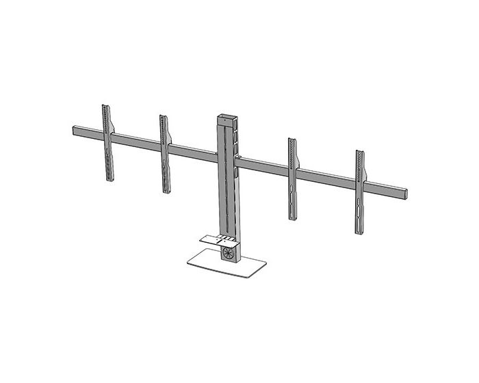 AVFI PM2-D Dual Display Mount for 42-70" Screens