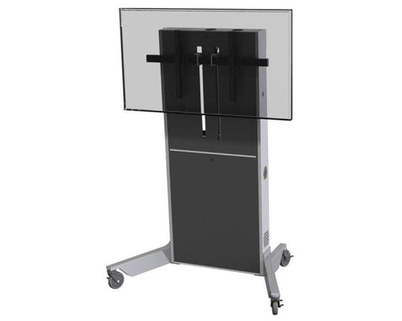 LFT7000 Series Mobile Height-Adjustable TV Stand for Single/Dual Displays