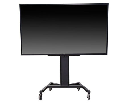 AVFI PM-XFL-LIFT Mobile Electric Lift Display Stand Black