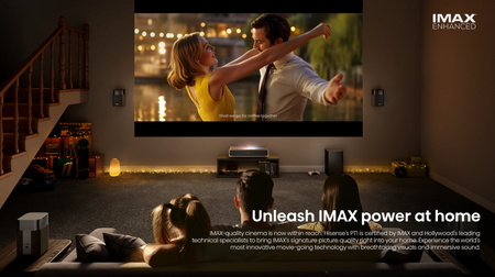 Hisense PT1 3-Piece Bundle UST Laser Projector Home Theater System