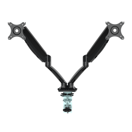 C900D Adjustable Dual Monitor Arm for 17-27" Screens