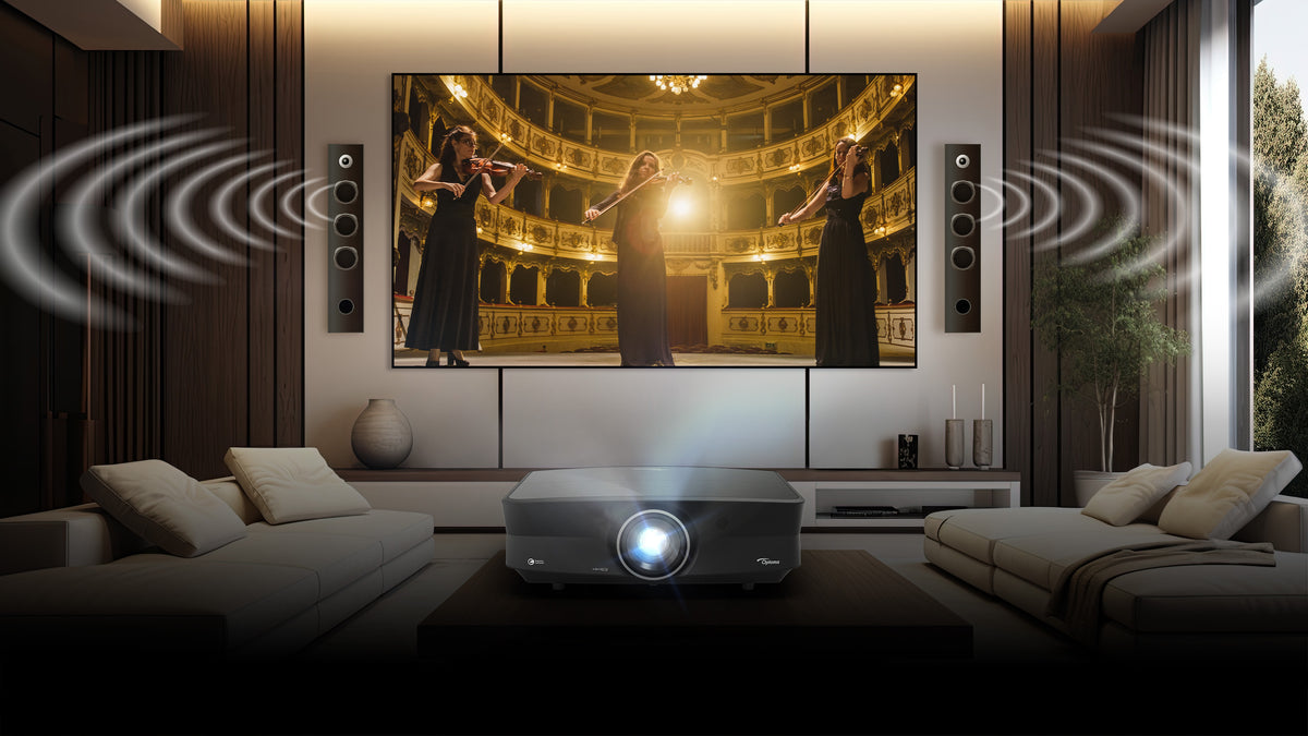 Optoma UHZ68 4,500 Lumen 4K UHD Laser Home Theater Projector