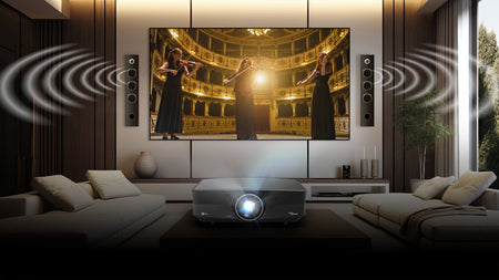 Optoma UHZ68 4,500 Lumen 4K UHD Laser Home Theater Projector