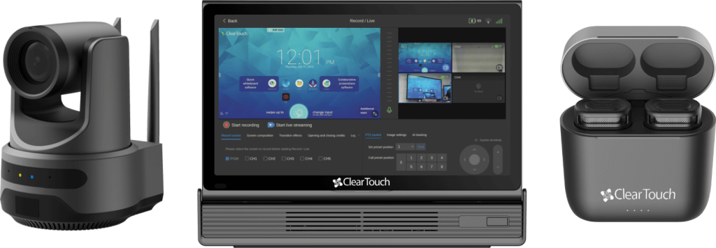 Clear Touch CTI-CMST01-KIT3+TAF Command Studio 3-Camera Kit