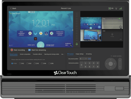 Clear Touch CTI-CMST01-KIT3+TAF Command Studio 3-Camera Kit