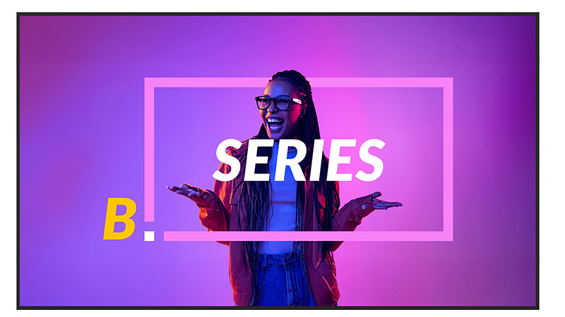 Avocor B Series 55" 4K UHD Digital Signage Display