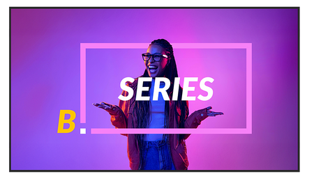 Avocor B Series 55" 4K UHD Digital Signage Display