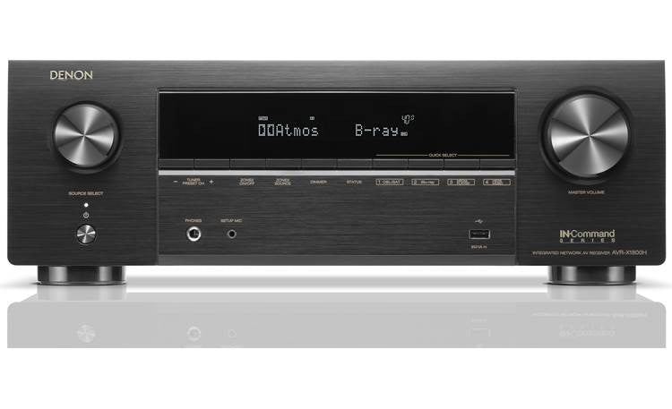 Denon AVR-X1800H 7.2-channel AVR 80w 8K HDMI Dolby Atmos HEOS