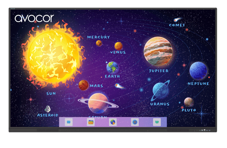 Avocor S Series 65" 75" 86" 4K UHD Interactive Display