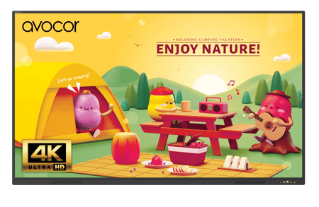 Avocor S Series 65" 75" 86" 4K UHD Interactive Display