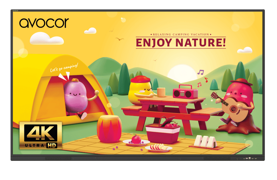 Avocor S Series 65" 75" 86" 4K UHD Interactive Display
