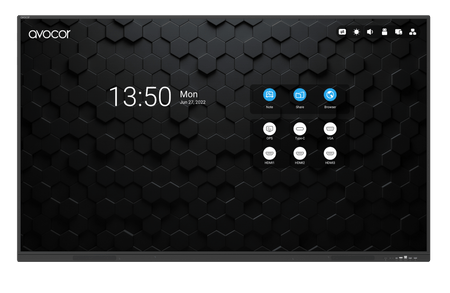 Avocor S Series 65" 75" 86" 4K UHD Interactive Display