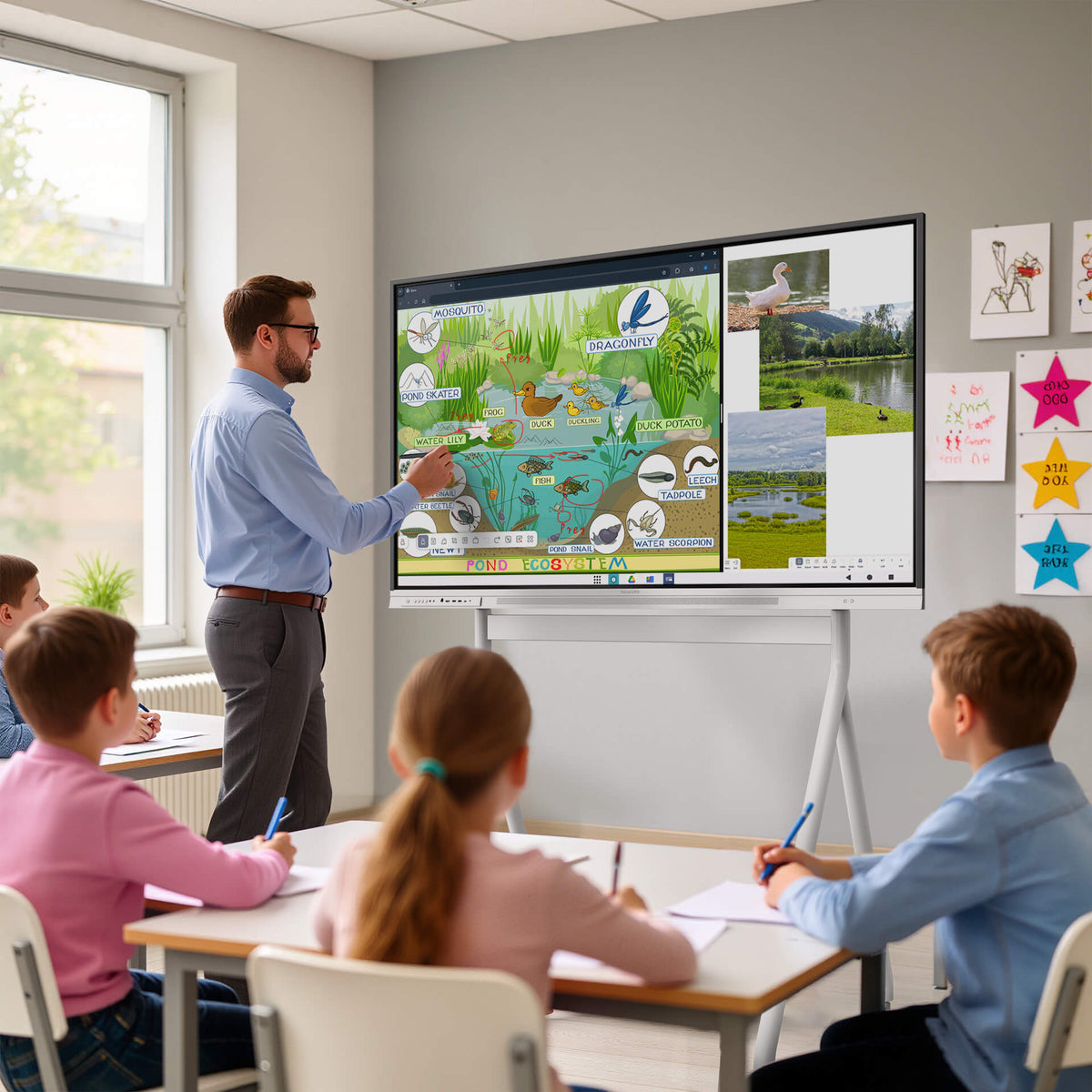 Nework NewBoard E-Series 4K Interactive Commercial Display