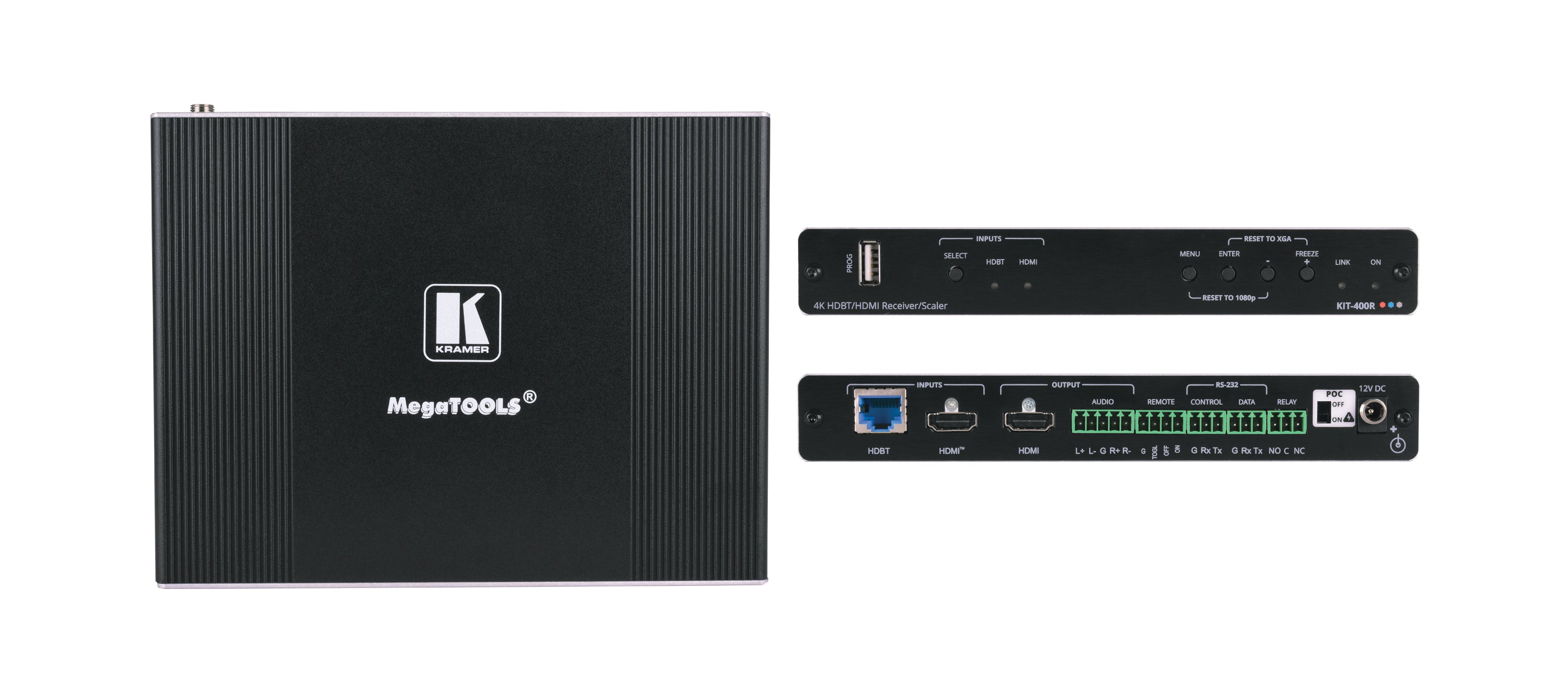 Kramer KIT-400 4K HDBaseT Auto-Switcher and Scaler Kit – Protech ...