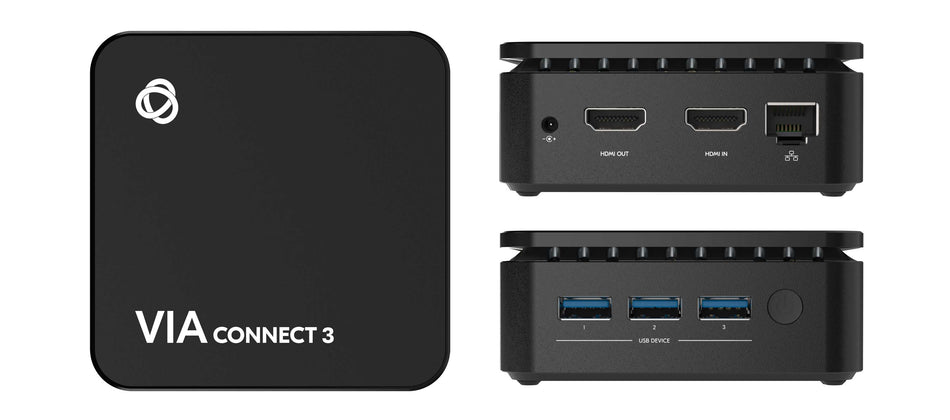 Kramer VIA CONNECT 3 Compact 4K Wireless Presentation and Collaboration Device