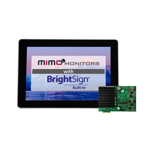 Mimo MBS-32080-OF 32" Full HD IPS Digital Signage Display with BrightSign Built-In
