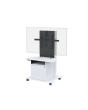 MC26LFT-S Electric Lift Mobile Cart with Single TV Mount