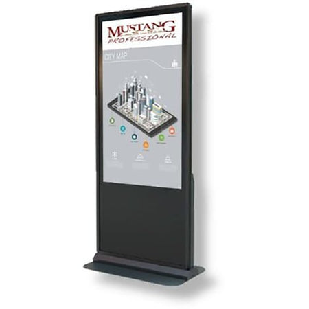 Mustang Mounts MPKDI-KFP255B 55" Full HD Non-Touch All-In-One Kiosk with BrightSign Built-In