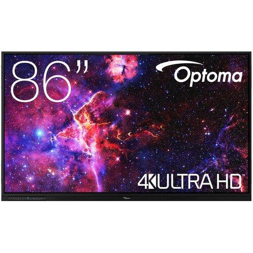 Optoma Technology 3863RK 86" UHD 4K Touchscreen Commercial Monitor - Protech Projection Systems
